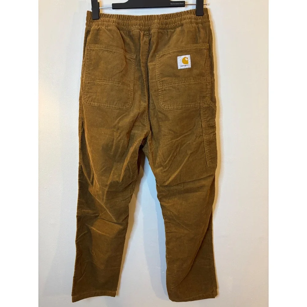 Carhartt Brown Corduroy Flint PantsM WIP Pull On